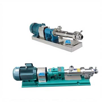 High Efficiency Plaster Mortar Slurry Screw Pump for Food and Cement Applications