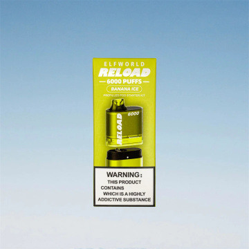 Elf World Reload 6000 Puff Disposable Kit Vapes