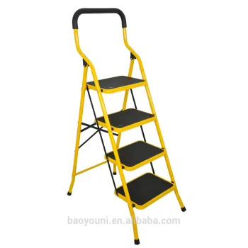 Bonunion Portable steel telescopic 4-step ladder DQ-TY04