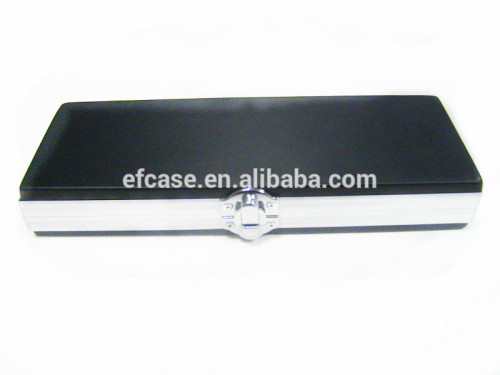 BLACK PVC TWO SCISSORS TOOL BOX/TOOL CASE