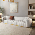 đồ nội thất kết hợp bằng da Ý tùy chỉnh ghế sofa