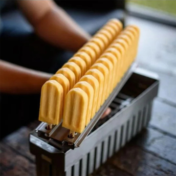 Kolicja stal nierdzewna 304 Brazylijska pleśń popsicle - 26 wnęki lodowe lolly pleśń