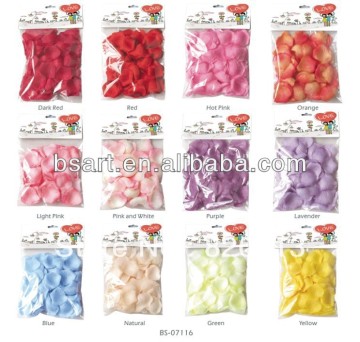 Rose petals silk flowers petals for a wedding party