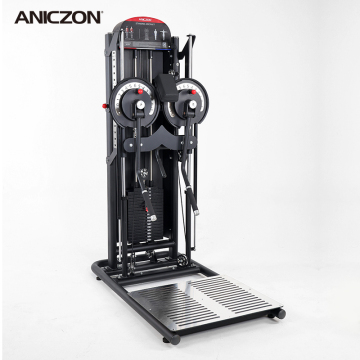 Factory Direct Sales Adjustable Weight Side Lift Integrated Arm Row Lateral Raise Fitness Machine
