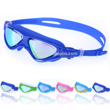 Best Waterproof 100% anti-UV Wide Vision Professional Fun Soft Advanced Swimming Goggles