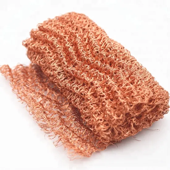 Copper Knitted Wire Mesh 6 Wire