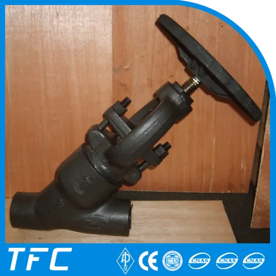 API 602 pressure seal Y type globe valve