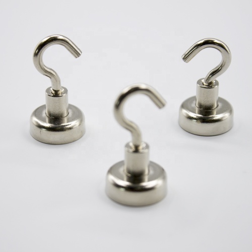 round base magnetic hooks magnet hangers