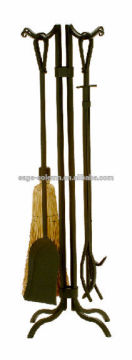 Steel Fireplace Tool Set