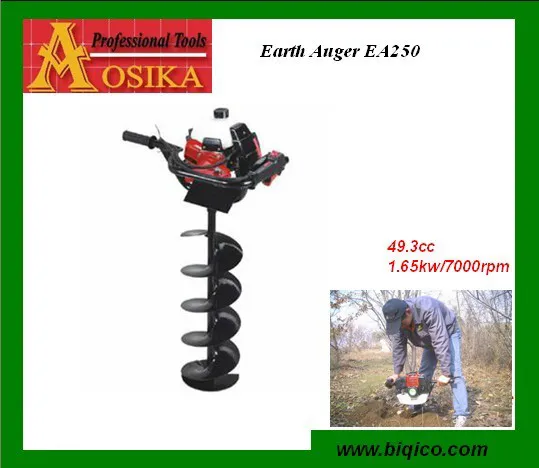 52cc Professional Earth Auger Ground Drill (EA520) with 100mm 150mm 200mm 250mm CE and GS Certificates