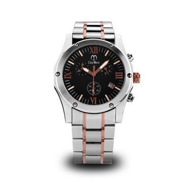 customized logo quartz movt man watches
