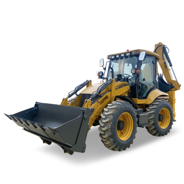 New 4x4 Wheel Drive Backhoe Loader - 2.5 Ton Rated Load with 1-Year Warranty