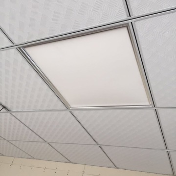 LED Panel Light 600x600mm Gypsum Board Ceiling Lamp with Lifud Driver and Acrylic Light Guide Plate for Office Lighting