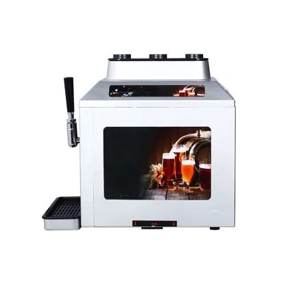 compressor cooling liquor chiller dispenser