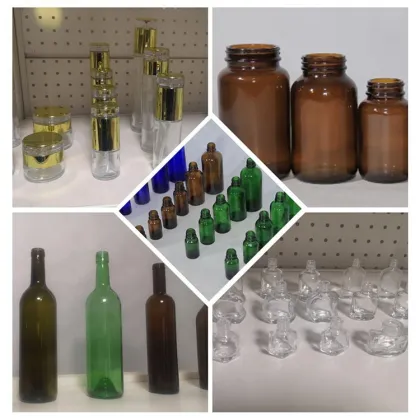 Clear 10ml Safflower Oil Glass Bottle with Screw Cap