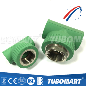Wholesale high quality heat and corrosion resistance PPR Fitting ppr tee for water supply System