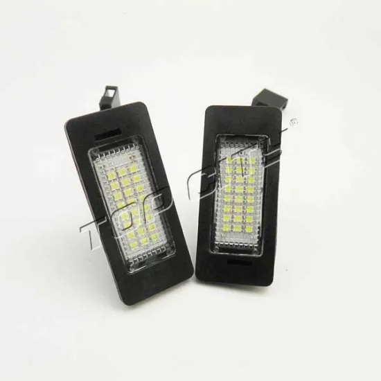 easy install 12V led license plate light for Q5 car used