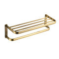 Hardware bathroom accessories, bathroom shelf, copper material antique towel rack