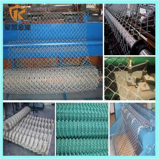 Used chain link fence post