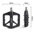 Bike pedal plastic non-slip bicycle platform flat pedals nylon pedals para sa mtb bike