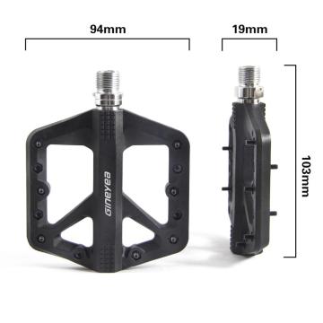 Aluminum Material Black Pedal for MTB Bicycles Pedals