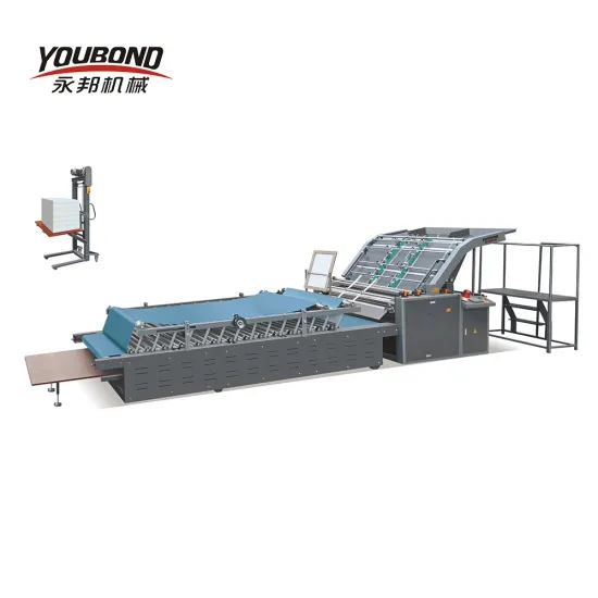 YouOBOND Semi-Automatic Flute Laminating Machine