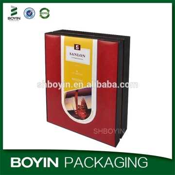 Custom creative paper gift box for wine