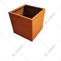 Corten Steel Rusty Flowerpot Metal Planter