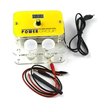 Small Gold Silver Plating Kit Machine - Jewelry Rectifier Yellow 220V Electropalting