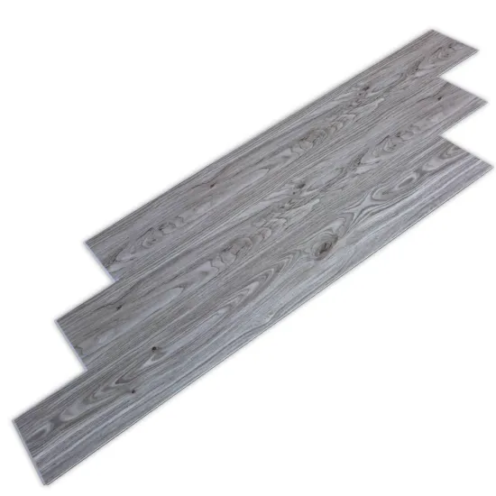 Cheap ECO Friendly Wooden Gray Design Plastic Flooring