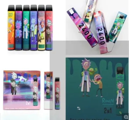 LED Light Rick Morty Disposable Vape