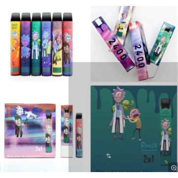 LED Light Rick Morty Disposable Vape