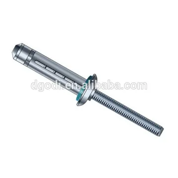 Power sealed aluminum waterproof blind rivet round head truck rivet