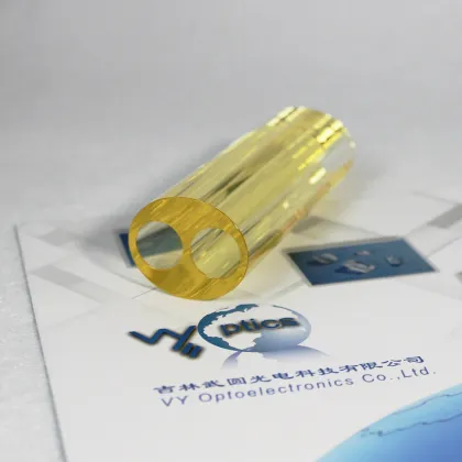 VY Optics Customized Laser Cavity Filter with Multiple Holes in Quartz Glass