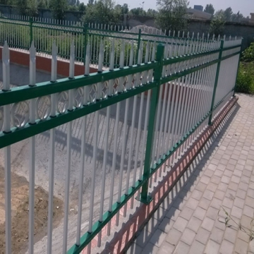 Wrought iron fence