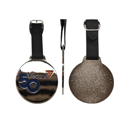 Metal Hard Enamel ID Tag for Golf Bags
