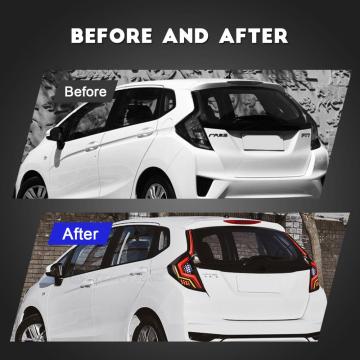 HCMOTIONZ Taillights For Honda FIT/JAZZ 2014-2018