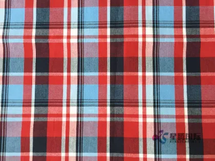 Check Design Yarn Dyed Fabric For Shirt