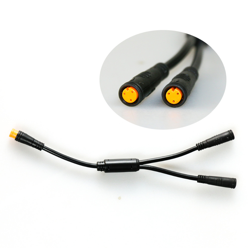 Bafang Three Pin 1T2 Cable Waterproof Gear Shift Sensor Extend Electric Bicycle Accessories for 8fun BBS Mid Drive Motor Kit