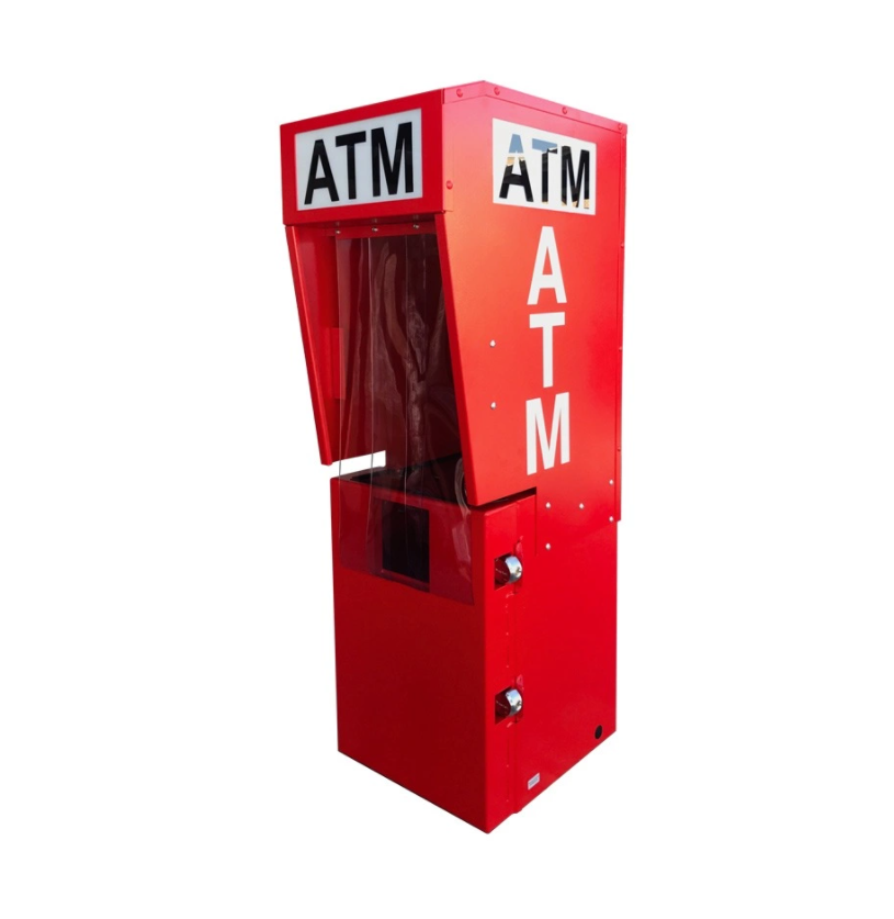 Embarcage de machine ATM du revêtement en poudre en métal OEM