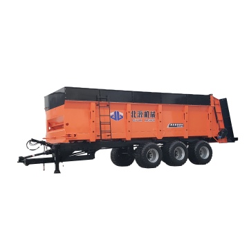 Big Horse Power Tractor Trailer Manure Spreader for Cattle Farms
