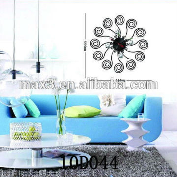 Original brand MAX3 Unique diamond wall clock modern design quartz diy wall clock for sofa background wall