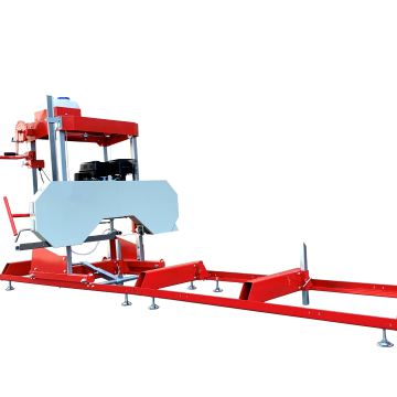 Portable Horizontal Band Saw Mill with Trailer for Wood Saws
