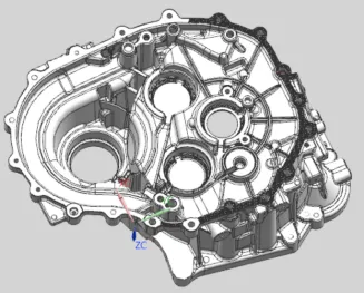Aluminum die casting auto parts clutch housing