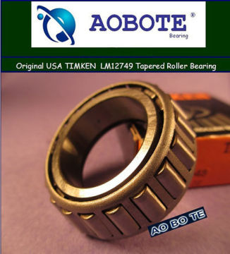 2rs Timken Taper Roller Bearings Lm12749 , C3 Self-aligning Roller Bearing