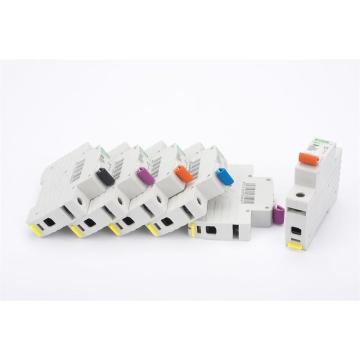 JIELI SCM MCB Circuit Breaker - 1P 2P 3P 4P, 4.5kA, Various Handle Colors, DIN Rail Mount