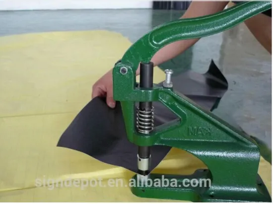 Weldon Industrial Sewing Machine Type and New Condition eyelet punching machine