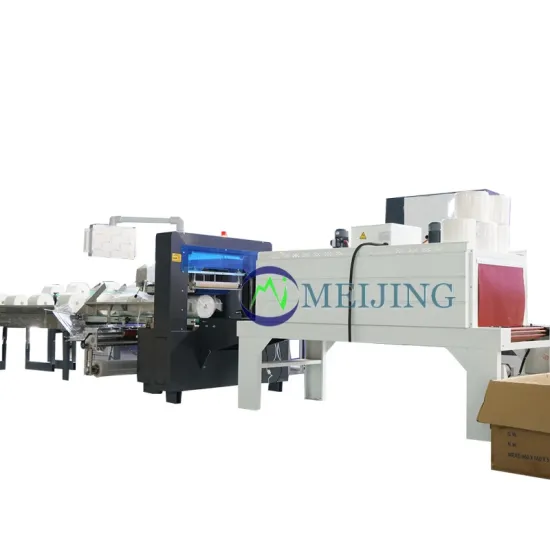 Horizontal Wrapper Packing Machine for Kitchen Towel and Toilet Paper Rolls
