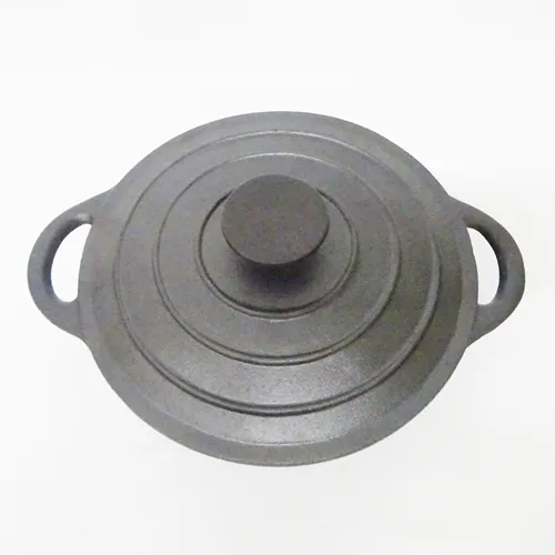 Matt Black Enameled Cast Iron Casserole saucepan