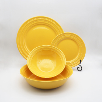 Luxe moderne restaurantmeubilair servies sets